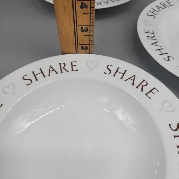 PAMPERED CHEF "Share" Bowl Round Up from the Heart 2015 ~ Set Of 3 - Picture 5 of 5